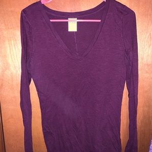 Burgundy long sleeve